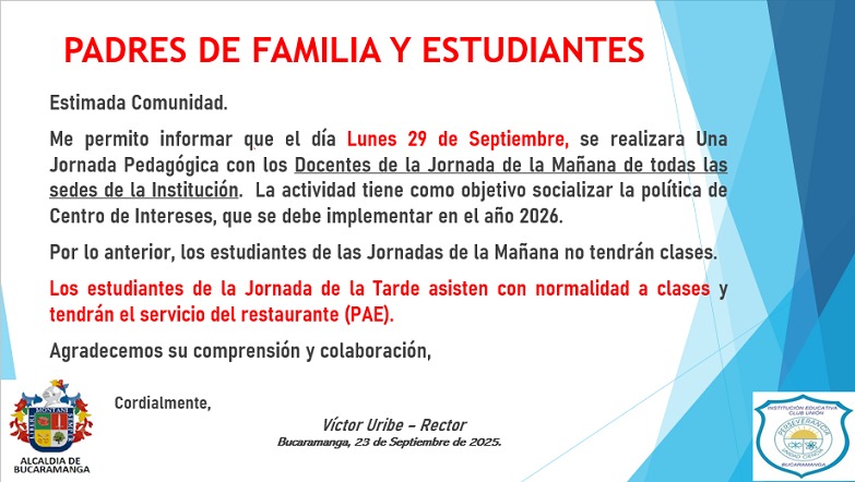 Jornada Pedagógicas PTA-FI SEPT 29